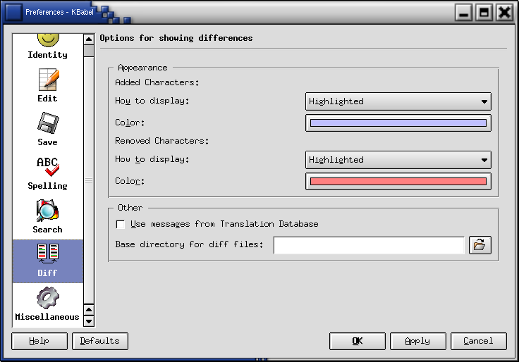 KBabel configuration
