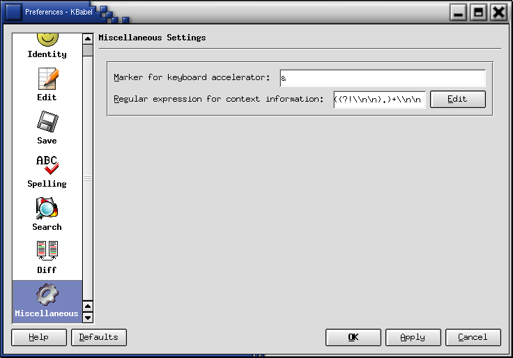 KBabel configuration